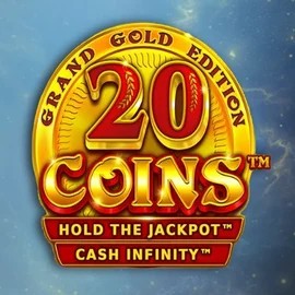20 Coins Grand Gold Edition casino game by Wazdan – featured logo at WildHub Casino