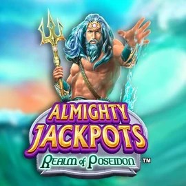 Almighty Jackpots – Realm of Poseidon by Novomatic, showcased at wildhubs.cz – game logo