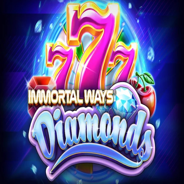 Immortal Ways Diamonds by RubyPlay, showcased at wildhubs.cz – game logo