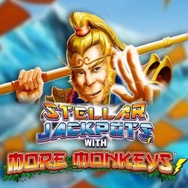 Play Stellar Jackpots with More Monkeys slot by Lightning Box Game on wildhubs.cz