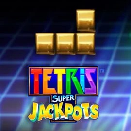 Tetris Super Jackpots slot logo by WMS at WildHub Casino
