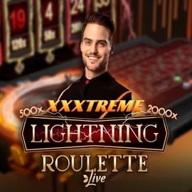 XXXtreme Lightning Roulette logo – Live Casino by Evolution at WildHub Casino